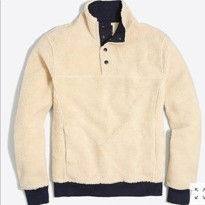 Jcrew Sherpa Authentic Pullover